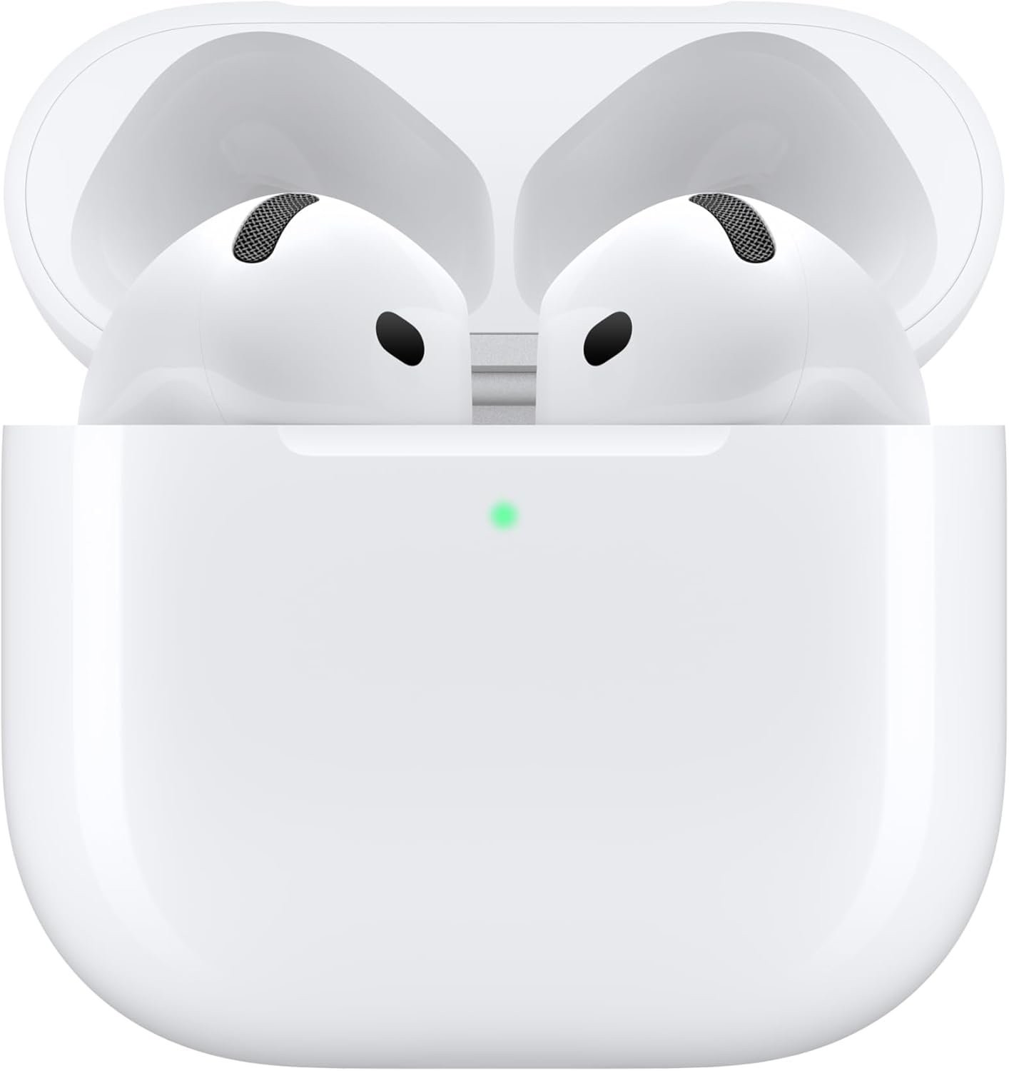 Apple AirPods 4 Wireless Earbuds, Bluetooth Headphones, Personalized Spatial Audio, Sweat and Water Resistant, USB-C Charging Case, H2 Chip, Up to 30 Hours of Battery Life, Effortless Setup for iPhone - Image 3
