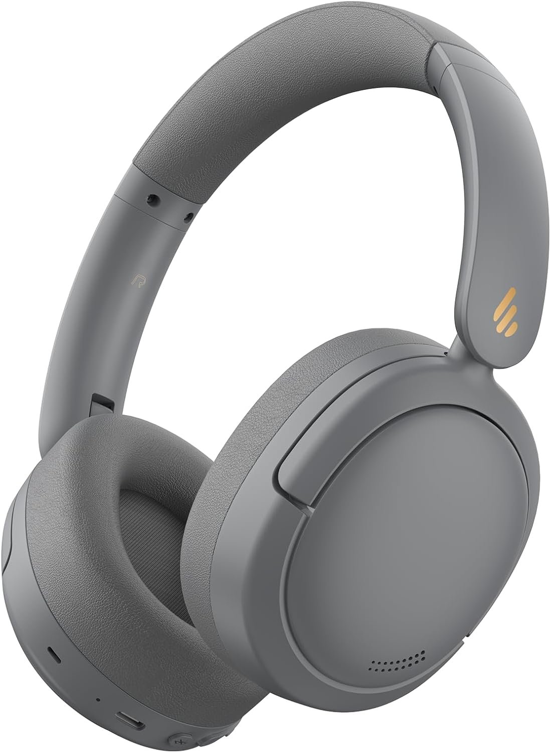 Edifier W800BT Pro Hybrid Active Noise Cancelling Over Ear Headphone, Gray | Bluetooth 5.4, Hi-Res Audio, AI Call Noise Cancellation, 45H Playtime, Fast Charging, Foldable, Wireless Over-Ear Headphones - Image 2