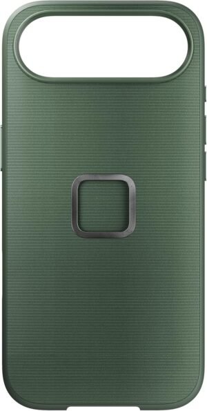 Mobile Everyday Phone Case for iPhone 17, Sage, Slim Profile, Drop Protection, WeathPeak Design Moerproof Fabric Shell, SlimLink Connects to Mobile Mounts & Gear